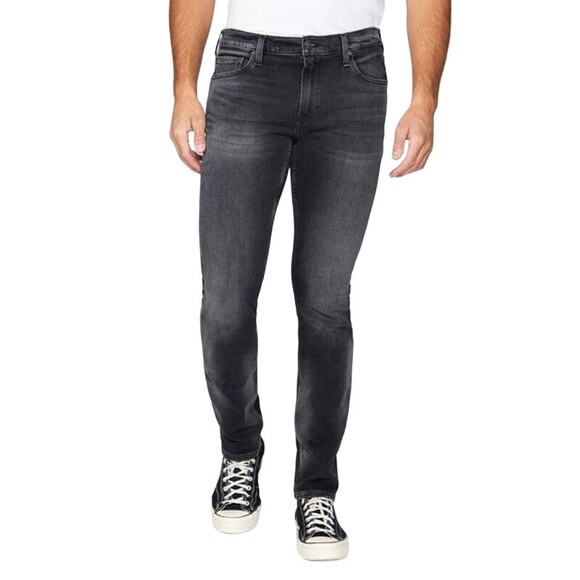 AllSaints Dean Cropped Slim Jean Black Stone Wash Men's Size 28 NWOT Button Fly